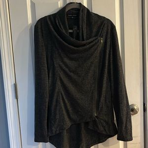 Sweet rain side zip cardigan/jacket  top. Size large. Never worn with tags on.